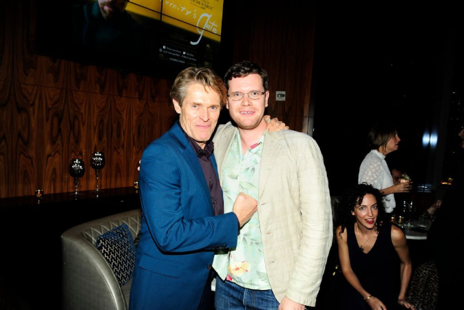 Jack Dafoe and his father, Willem Dafoe. 
